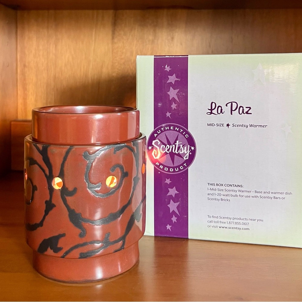Scentsy Mid Size La Paz Wax Warmer New in Box
